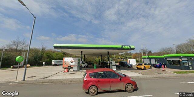 Street view of Asda Falmouth Superstore