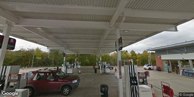 Street view of Sainsburys Longwater
