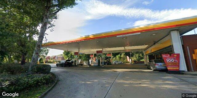 Street view of Shell Co-Op Mead Way