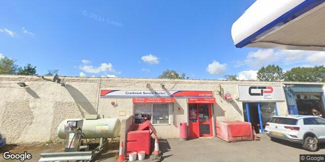 Street view of Cranbrook Service Station