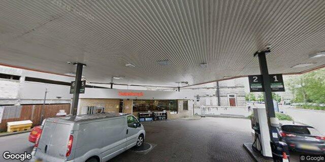 Street view of Sainsburys Queens Road