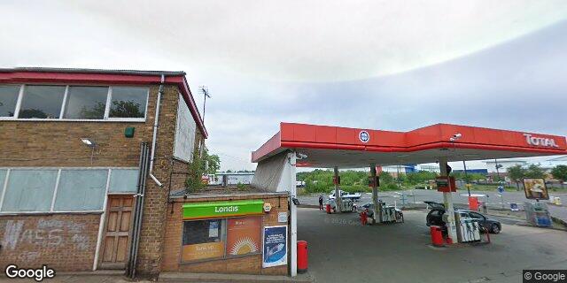 Street view of James Bridge Service Station